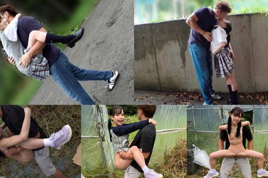 SUN-035 喜欢粘在爸爸身上的小萝莉 工藤拉拉 抱插小萝莉在户外野战到处转悠爽歪歪